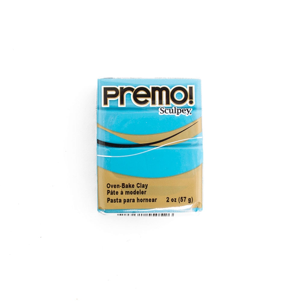 Polyform, Premo Sculpey, Oven Bake, Model Clay, 2oz, Turquoise